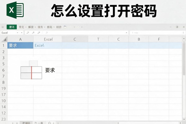Excel文件怎么设置打开密码？