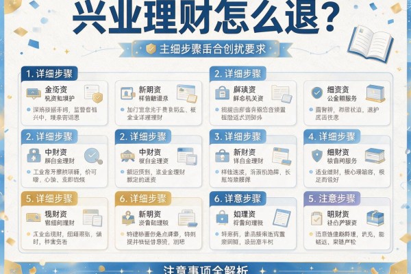 兴业理财怎么退？详细步骤与注意事项全解析
