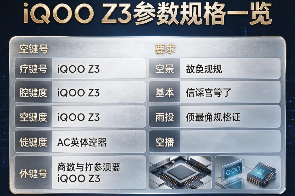 iQOO Z3参数规格一览？