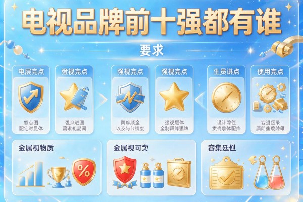 电视品牌前十强都有谁