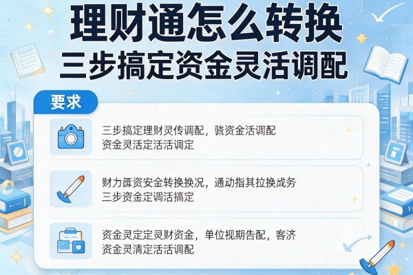 理财通怎么转换：三步搞定资金灵活调配