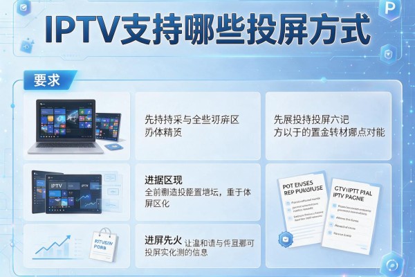 IPTV支持哪些投屏方式？