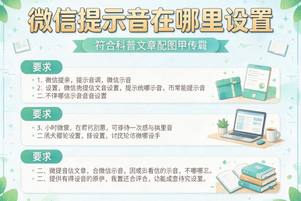 微信提示音在哪里设置