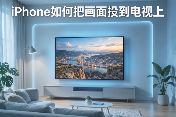 iPhone如何把画面投到电视上？