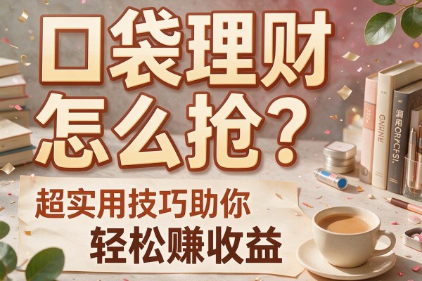 口袋理财怎么抢？超实用技巧助你轻松赚收益