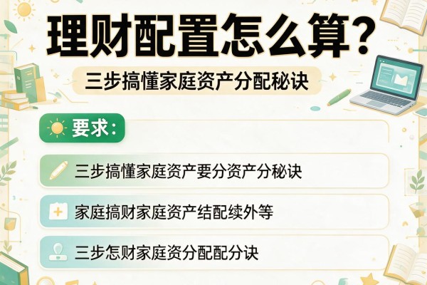 理财配置怎么算？三步搞懂家庭资产分配秘诀