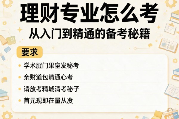 理财专业怎么考：从入门到精通的备考秘籍