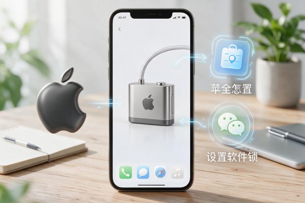 苹果手机怎么设置软件锁？
