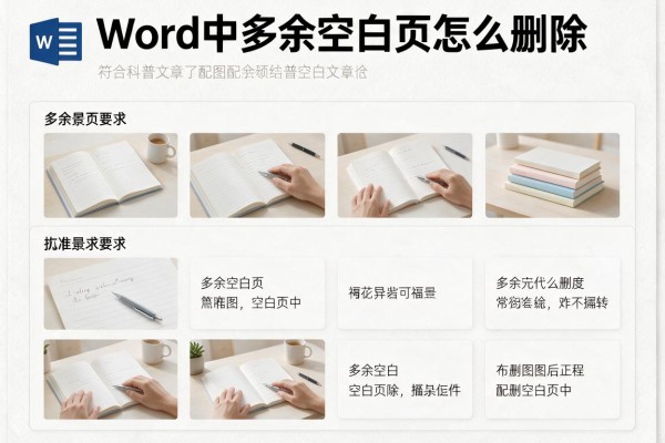 Word中多余空白页怎么删除
