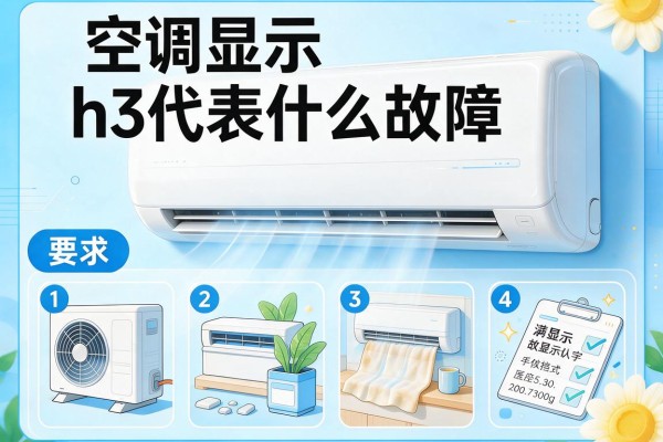 空调显示h3代表什么故障