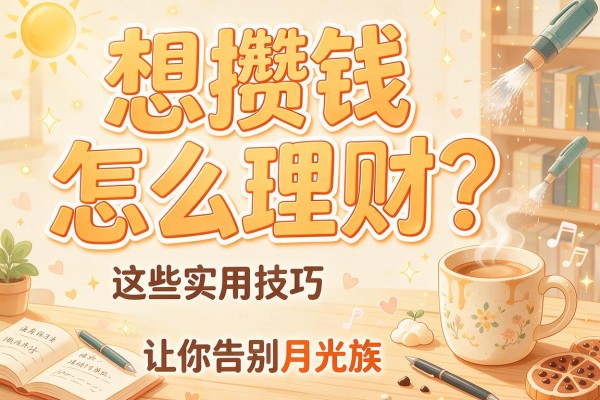 想攒钱怎么理财？这些实用技巧让你告别月光族