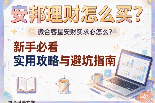 安邦理财怎么买？新手必看的实用攻略与避坑指南