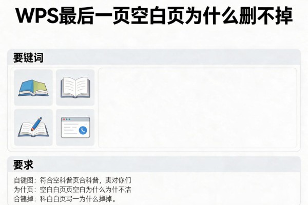 WPS最后一页空白页为什么删不掉
