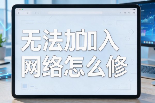 iPad显示无法加入网络怎么修？