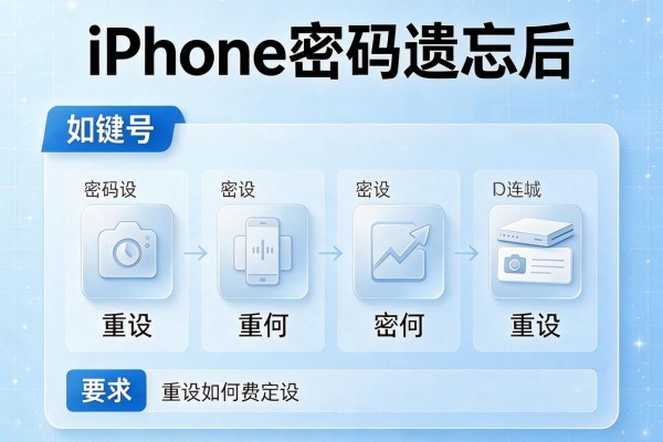 iPhone密码遗忘后如何重设？