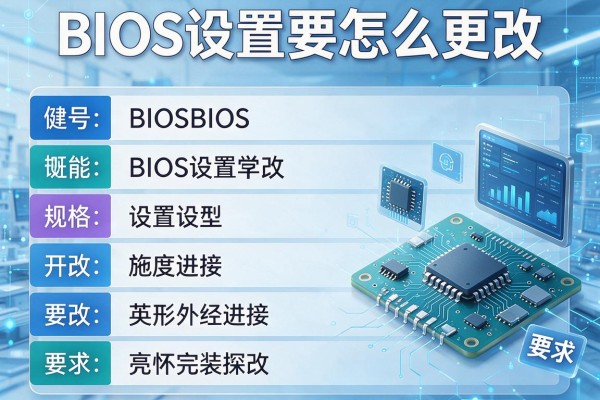 BIOS设置要怎么更改？