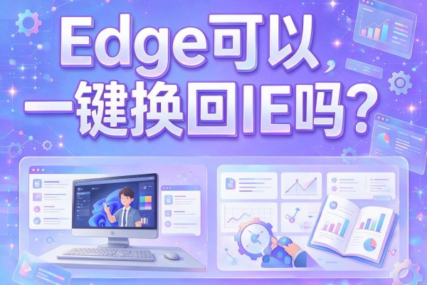 Edge可以一键换回IE吗？