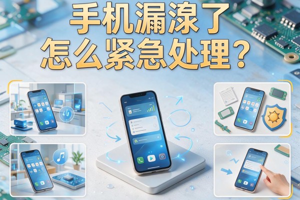 手机漏液了怎么紧急处理？