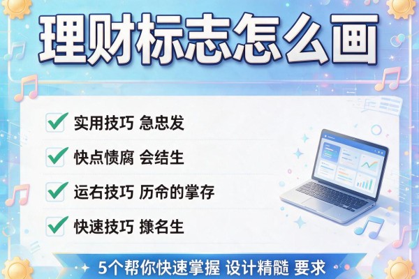 理财标志怎么画？5个实用技巧帮你快速掌握设计精髓
