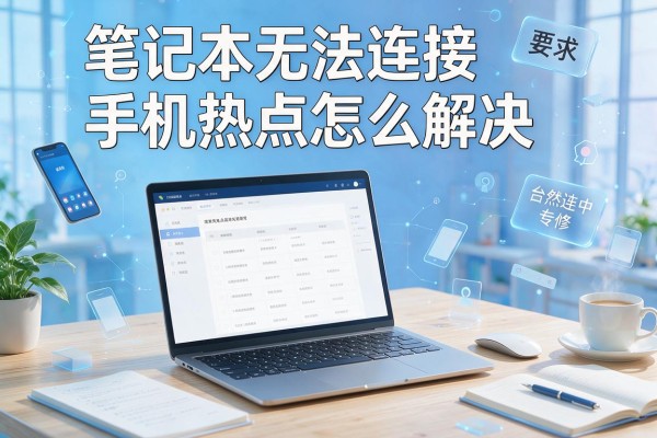 笔记本无法连接手机热点怎么解决