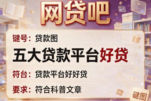 网贷吧，五大贷款平台好贷