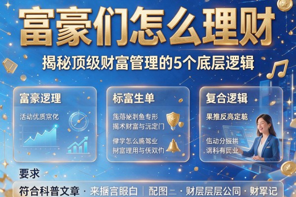 富豪们怎么理财：揭秘顶级财富管理的5个底层逻辑