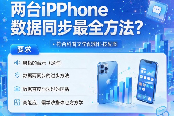 两台iPhone数据同步最全方法？
