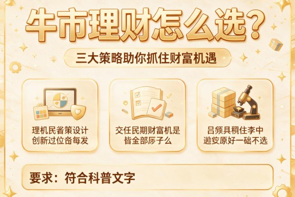 牛市理财怎么选？三大策略助你抓住财富机遇