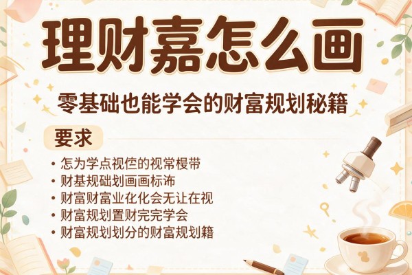 理财嘉怎么画？零基础也能学会的财富规划秘籍
