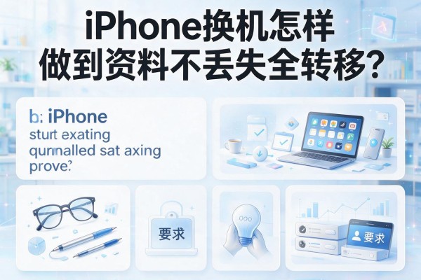 iPhone换机怎样做到资料不丢失全转移？