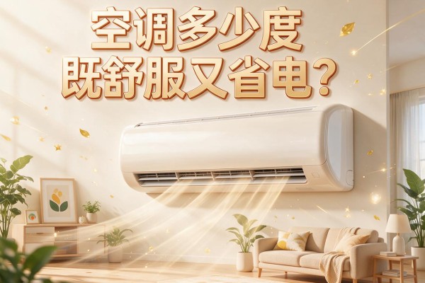 空调多少度既舒服又省电？
