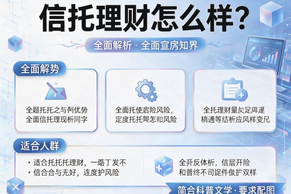 信托理财怎么样？全面解析它的优势、风险及适合人群