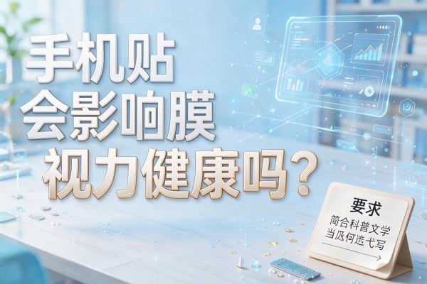手机贴膜会影响视力健康吗？