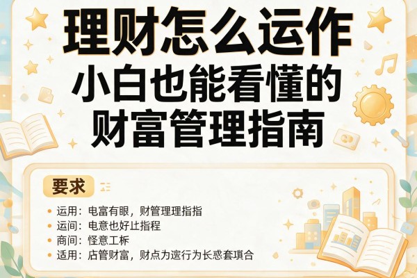 理财怎么运作：小白也能看懂的财富管理指南
