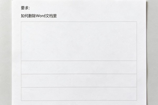 如何删除Word文档里的空白页？