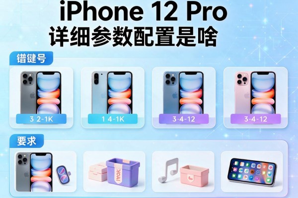 iPhone 12 Pro详细参数配置是啥？