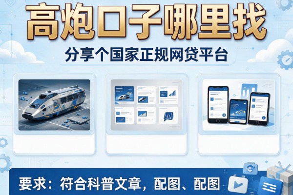 高炮口子哪里找，分享五个国家正规网贷平台