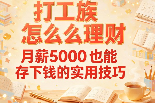 打工族怎么理财｜月薪5000也能存下钱的实用技巧