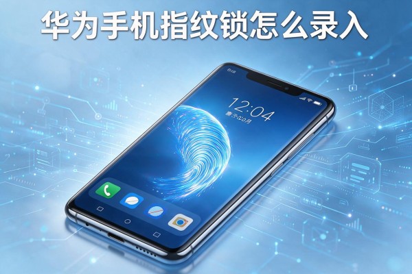 华为手机指纹锁怎么录入？