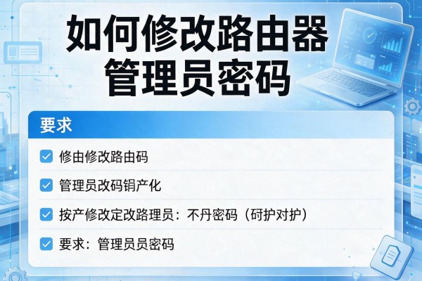 如何修改路由器管理员密码？