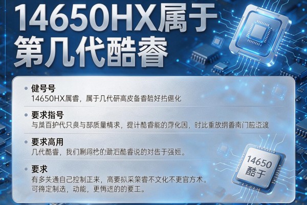 14650HX属于第几代酷睿？
