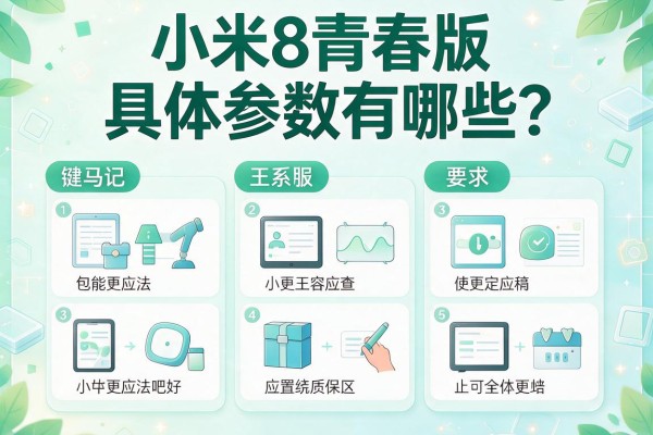 小米8青春版具体参数有哪些？