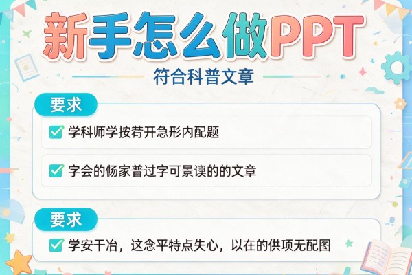 新手怎么做PPT？