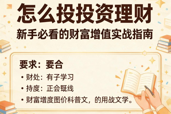 怎么投投资理财：新手必看的财富增值实战指南