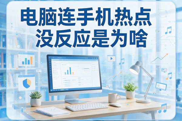 电脑连手机热点没反应是为啥？