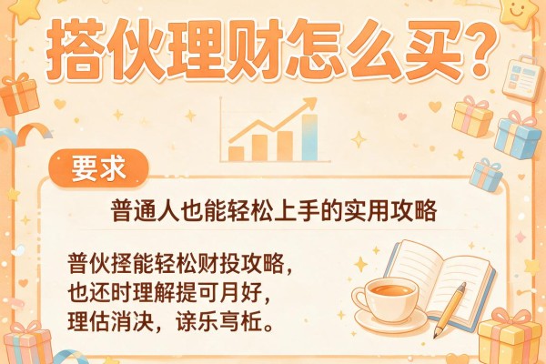 搭伙理财怎么买？普通人也能轻松上手的实用攻略