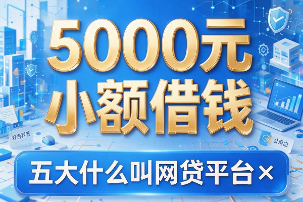 5000元小额借钱，五大什么叫网贷平台
