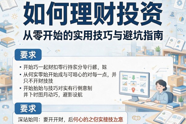 如何理财投资：从零开始的实用技巧与避坑指南