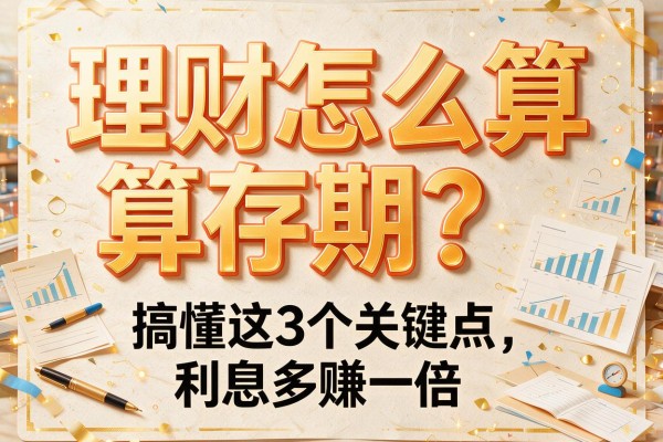 理财怎么算存期？搞懂这3个关键点，利息多赚一倍