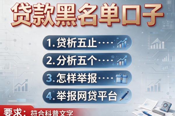 贷款黑名单口子，分析五个怎样举报网贷平台